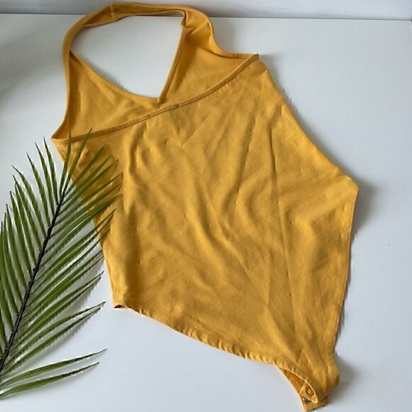 ☀️HOST  PICK ☀️ Forever 21 Yellow Bodysuit Small - Picture 5 of 8